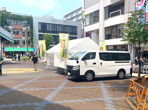 小岩北口駅前出張所の様子1
